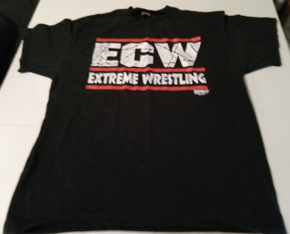 Delta Pro Weight Size XL Black Vintage ECW Our Big Boys Kick Ass!!! T-Shirt